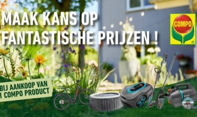 Winactie 2026 - Maak van je tuin een paradijs met COMPO