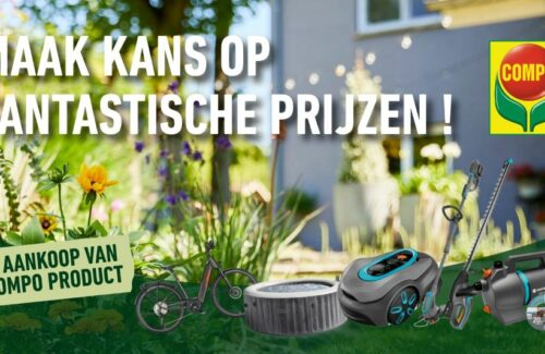 Winactie 2026 - Maak van je tuin een paradijs met COMPO